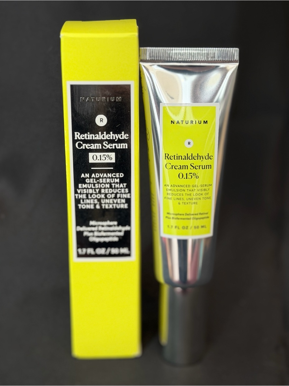 Naturium Retinaldehyde Cream Serum 0.15% – 1.7 oz / 50 mL